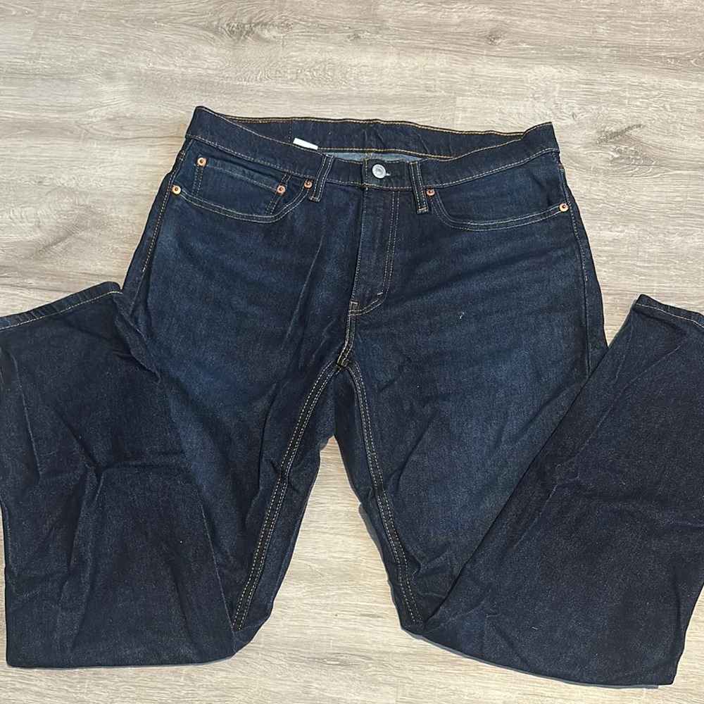 Levi's Blue Straight Leg Jeans two pairs with